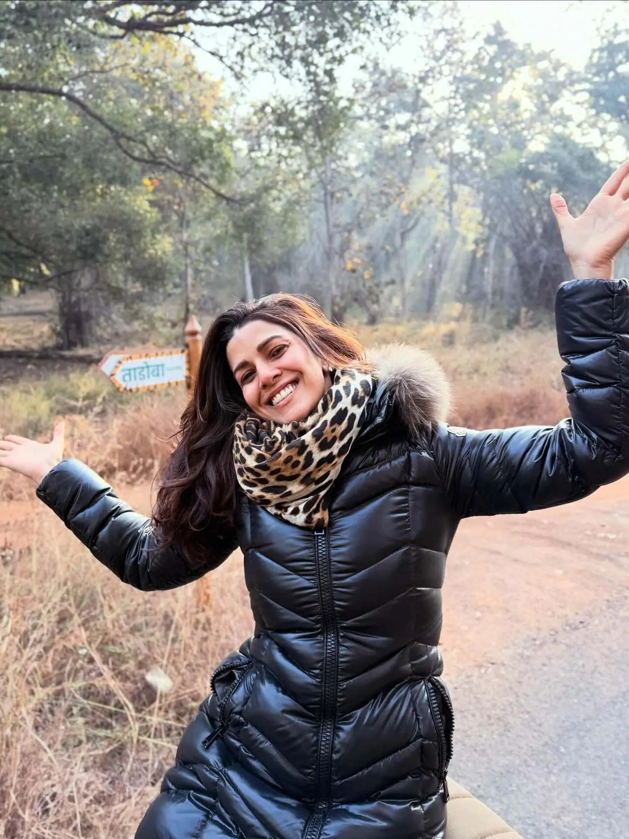 Nimrat Kaur spots her favourite creature on the 1st morning of 2026. She started 2026 by spending some time in the wild. The actress decided to enjoy the wild in a Tiger reserve on day one of 2026. 